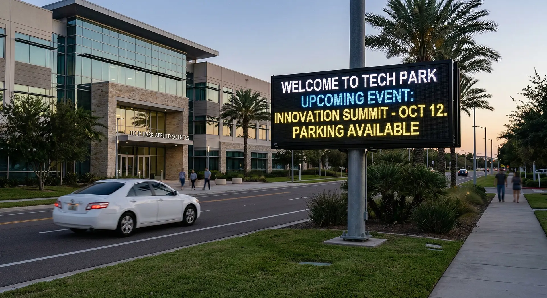 indoor led message board