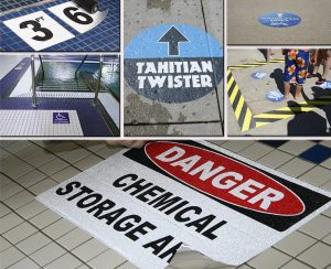 variety of safety signage
